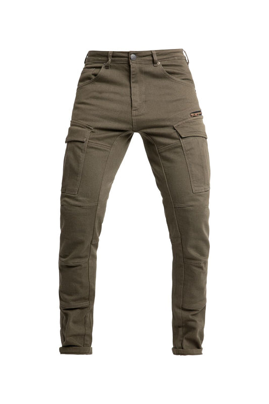 JOHN DOE Defender Mono motorbroek olijfgroen 32/32