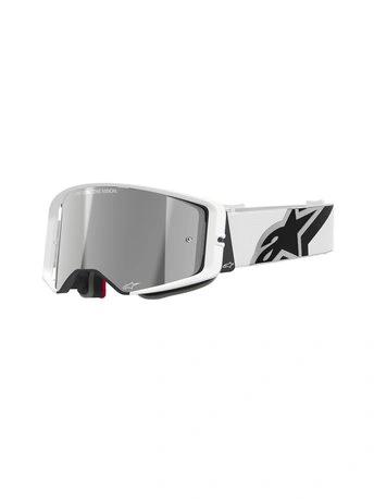 Alpinestars Supertech Corp Schutzbrille – White Mirror Silver – MxProStoreParts