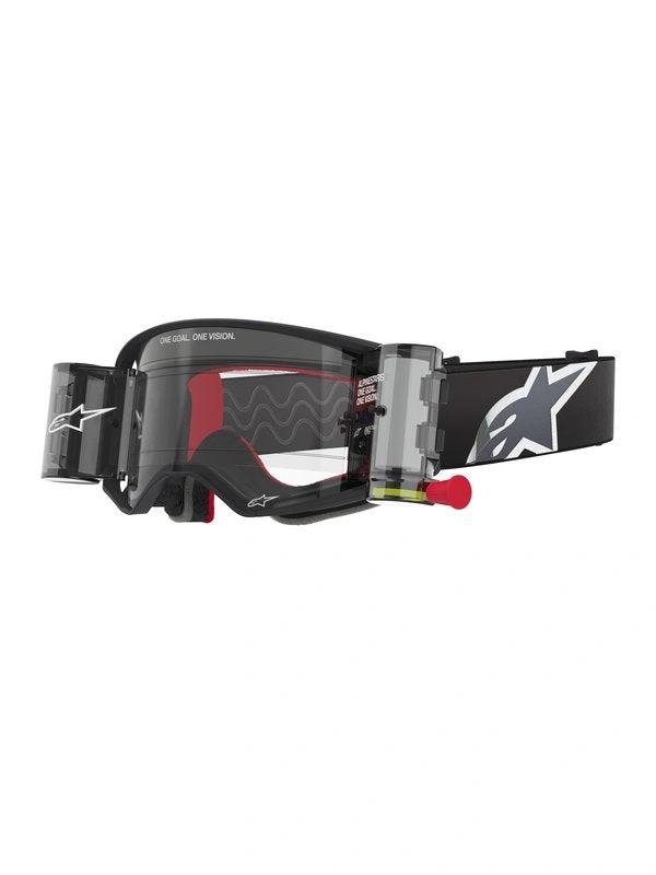 Alpinestars Supertech Corp Gafas Roll-Off – Negro/Gris Transparente - MxProStoreParts