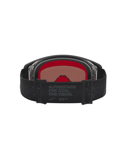 Alpinestars Supertech Cloak Gafas de seguridad negras con espejo de plata - MxProStoreParts
