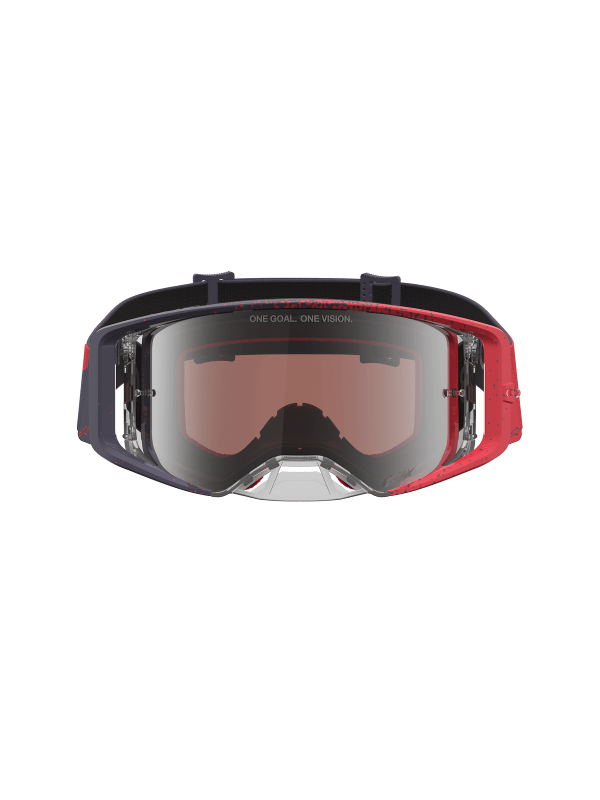 Alpinestars Supertech Hiten Gafas de Seguridad Negro Rojo Espejo Plata Talla Única - MxProStoreParts