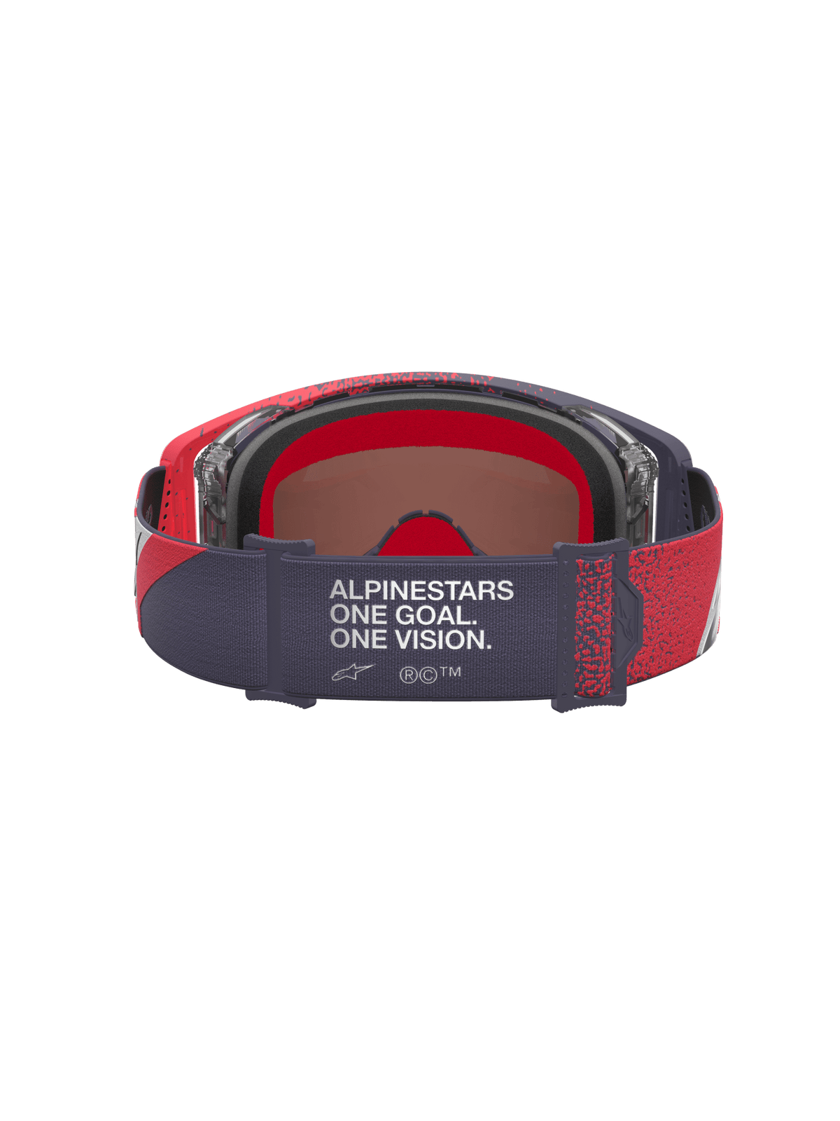 Alpinestars Supertech Hiten Gafas de Seguridad Negro Rojo Espejo Plata Talla Única - MxProStoreParts