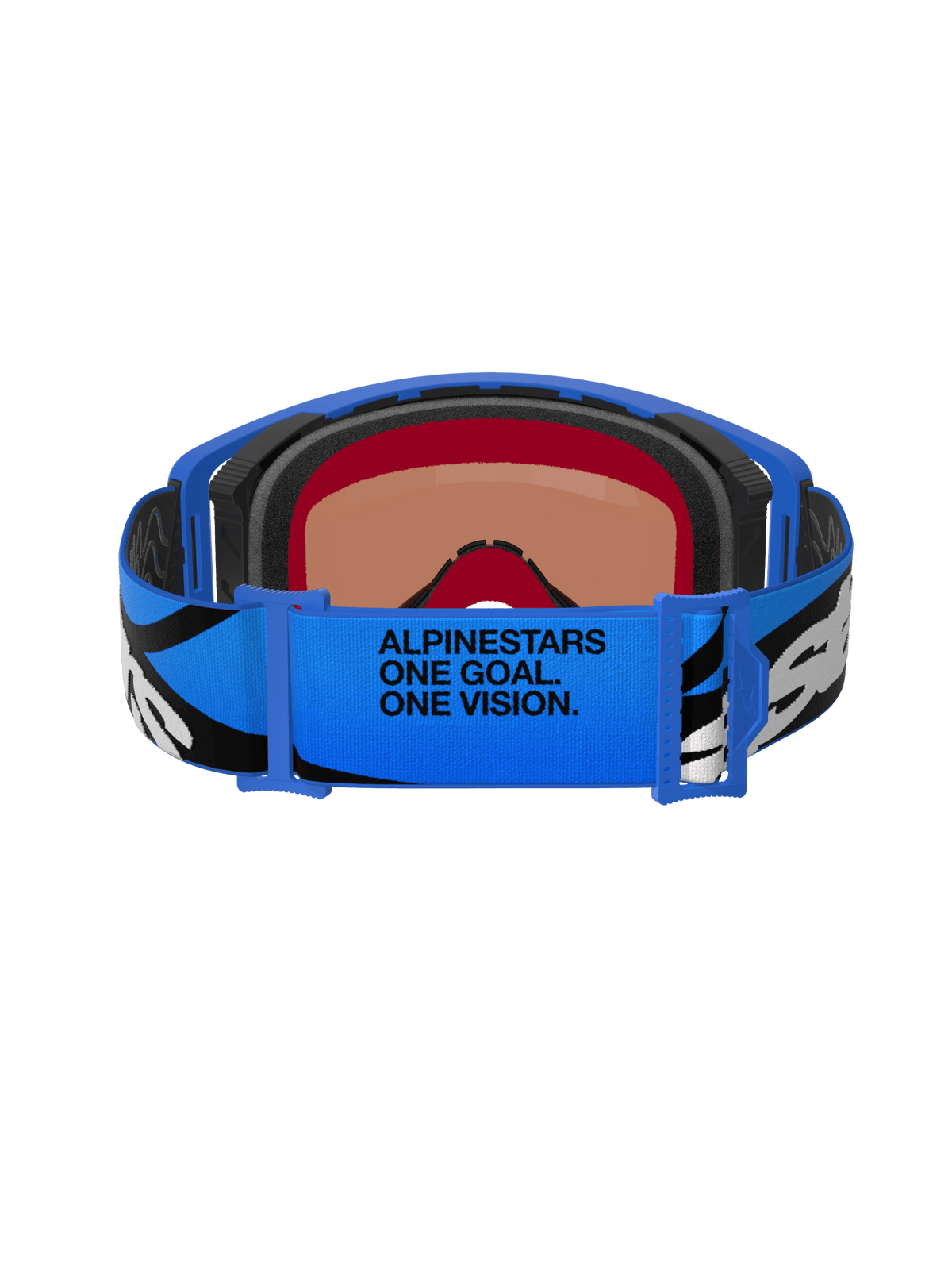 Alpinestars Supertech Stream Lunettes de sécurité Taille Unique Lentille miroir bleue - MxProStoreParts