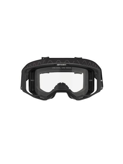 Alpinestars Vision 8 Corp Gafas de Seguridad Negras Transparentes - MxProStoreParts