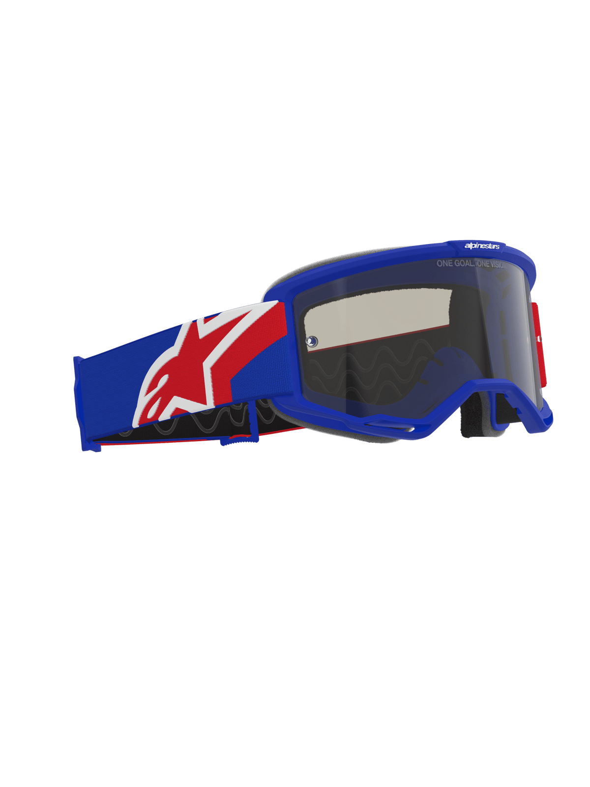 Alpinestars Vision Sand Safety Glasses Dark Smoke Lens One Size - MxProStoreParts