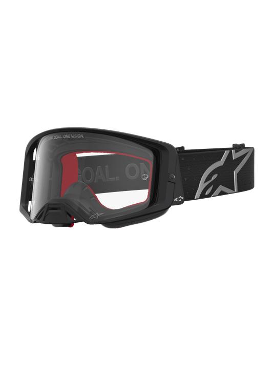 Alpinestars Supertech Vesta Lunettes de sécurité Noir Mat Argent Transparent