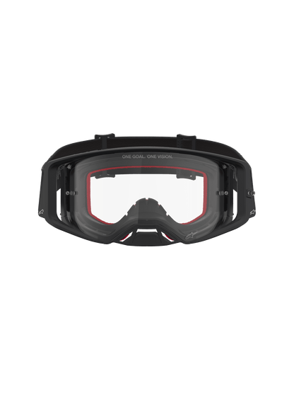 Alpinestars Supertech Vesta Lunettes de sécurité Noir Mat Argent Transparent - MxProStoreParts