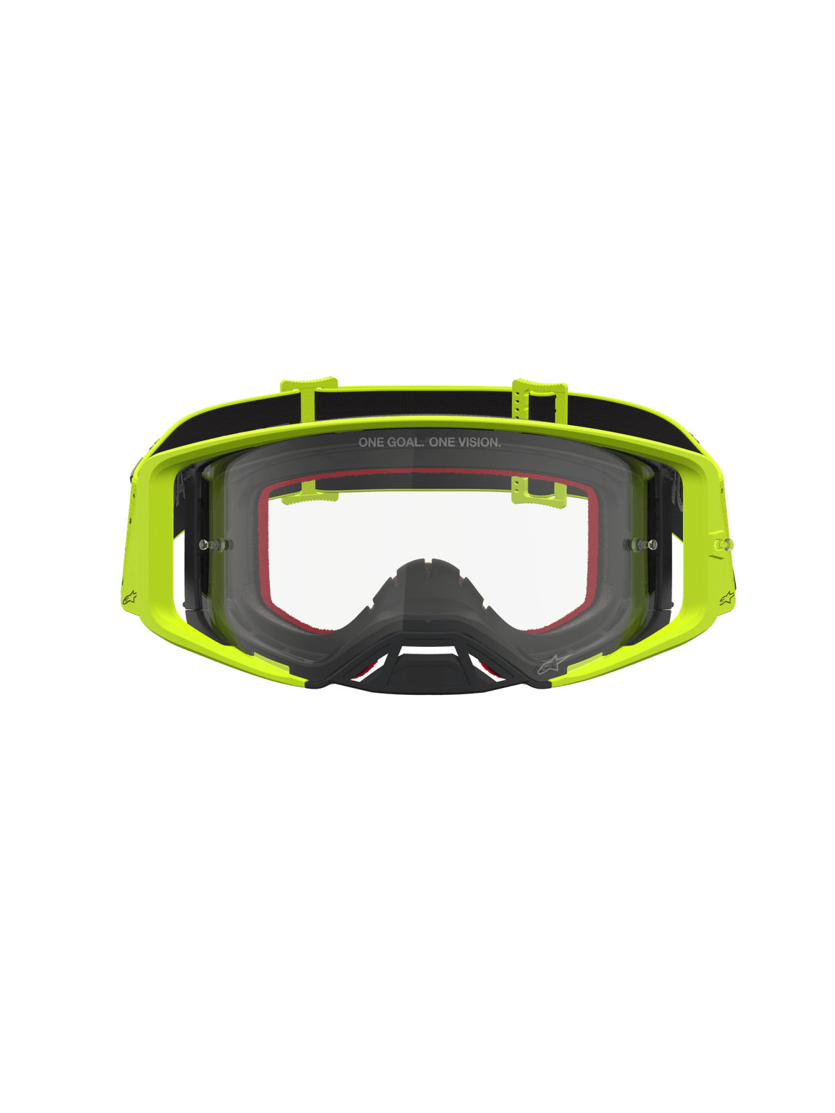 Alpinestars Supertech Vesta Gafas de Seguridad Amarillo Flúor Negro Transparente - MxProStoreParts