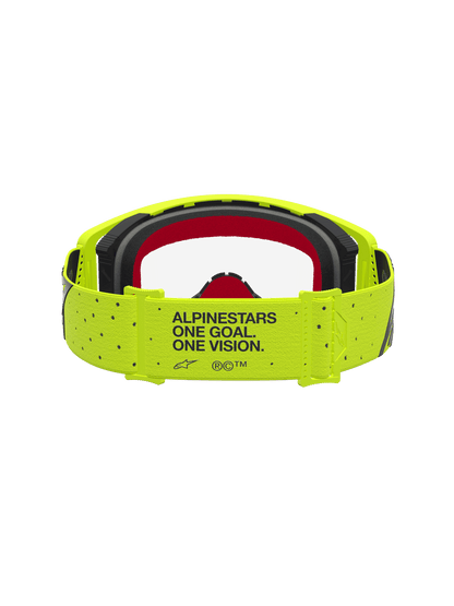 Alpinestars Supertech Vesta Gafas de Seguridad Amarillo Flúor Negro Transparente - MxProStoreParts