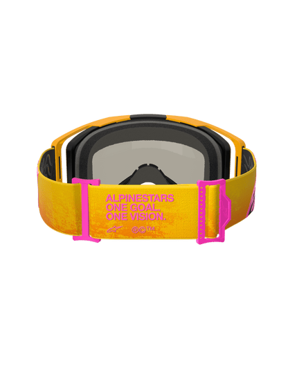 Gafas de seguridad Alpinestars Vision 8 Corp Espejo Dorado Naranja Amarillo Rosa - MxProStoreParts