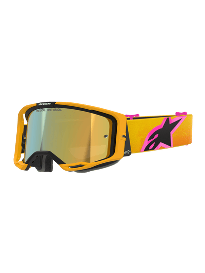 Gafas de seguridad Alpinestars Vision 8 Corp Espejo Dorado Naranja Amarillo Rosa - MxProStoreParts