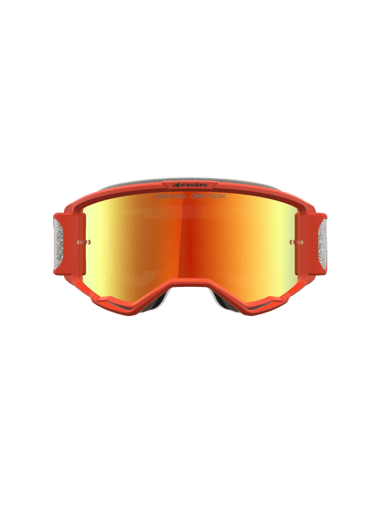 Alpinestars Vision 5 Rora Gafas de Seguridad Plata, Naranja, Espejada y Rojo - MxProStoreParts