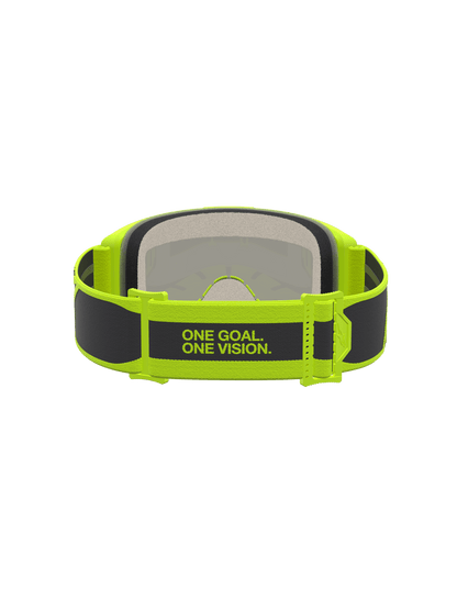 Alpinestars Vision 5 Rora Lunettes de sécurité Noir Jaune fluo Miroir argenté Taille unique - MxProStoreParts