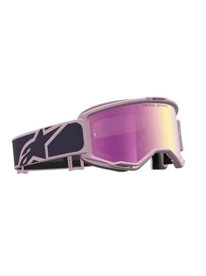 Alpinestars Vision 5 Rora lunettes de sécurité Graystone Old Pink Mirror Pink - MxProStoreParts