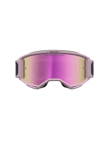 Alpinestars Vision 5 Rora lunettes de sécurité Graystone Old Pink Mirror Pink - MxProStoreParts