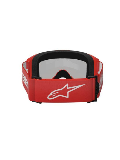 Alpinestars Vision 3 Wordmark Goggles Red Silver Mirror - MxProStoreParts