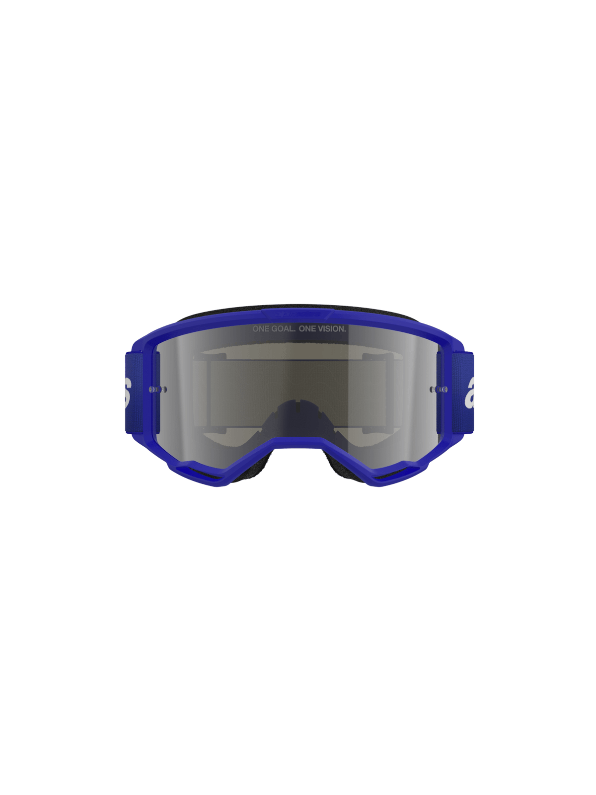 Alpinestars Vision 3 Wordmark Lunettes de sécurité Bleu Miroir Argenté - MxProStoreParts