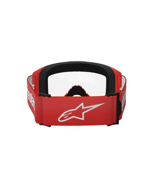 Alpinestars Goggles Vision 3 WORDMARK Red/Clear - MxProStoreParts