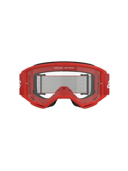Alpinestars Goggles Vision 3 WORDMARK Red/Clear - MxProStoreParts