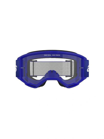Alpinestars Skibrille Vision 3 WORDMARK BLAU Klar  - MxProStoreParts