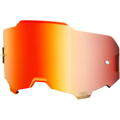 100% Mirror Red Lens for 100% Armega Shooting Glasses - MxProStoreParts