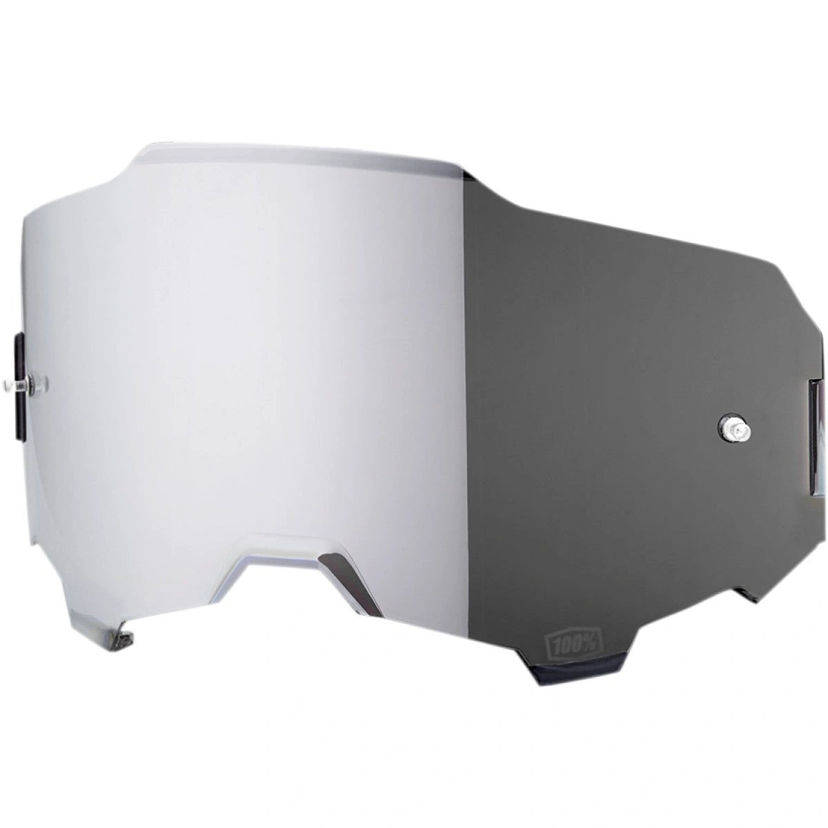 100% Lente Espejo Plateado para 100% Armega gafas de cross - MxProStoreParts