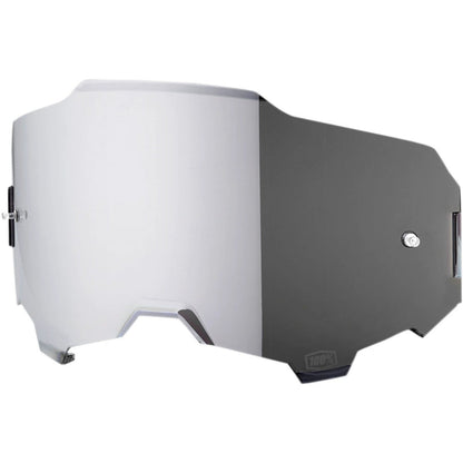 100% Lente Espejo Plateado para 100% Armega gafas de cross - MxProStoreParts