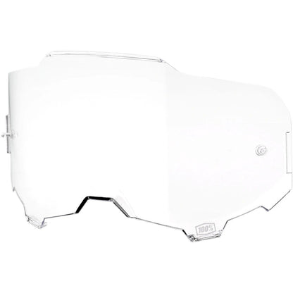100% Lentille Claire Claire pour les films de déchirement de lunettes de cross Armega 100% - MxProStoreParts