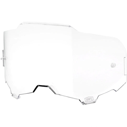 100% Clear Lens Clear for 100% Armega Motocross Goggle Tear Offs