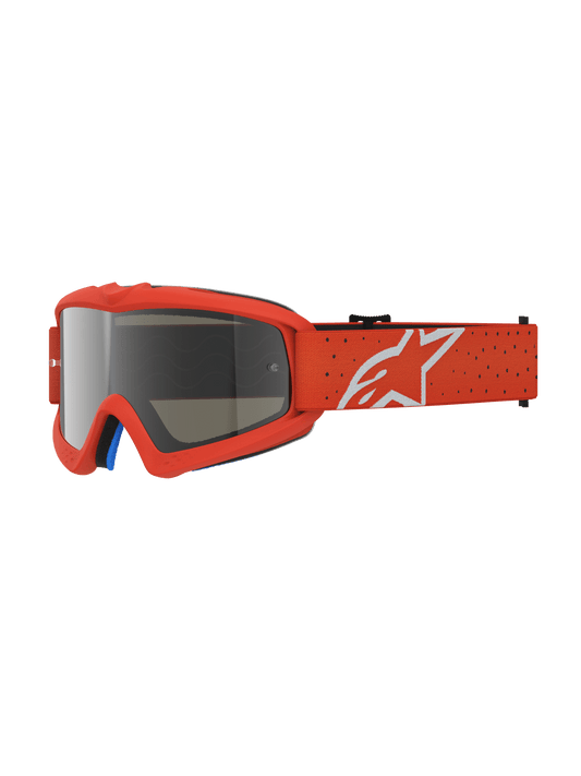 Alpinestars Lunettes de sécurité Vision Vesta pour jeunes Orange et Argent, Miroir Argent