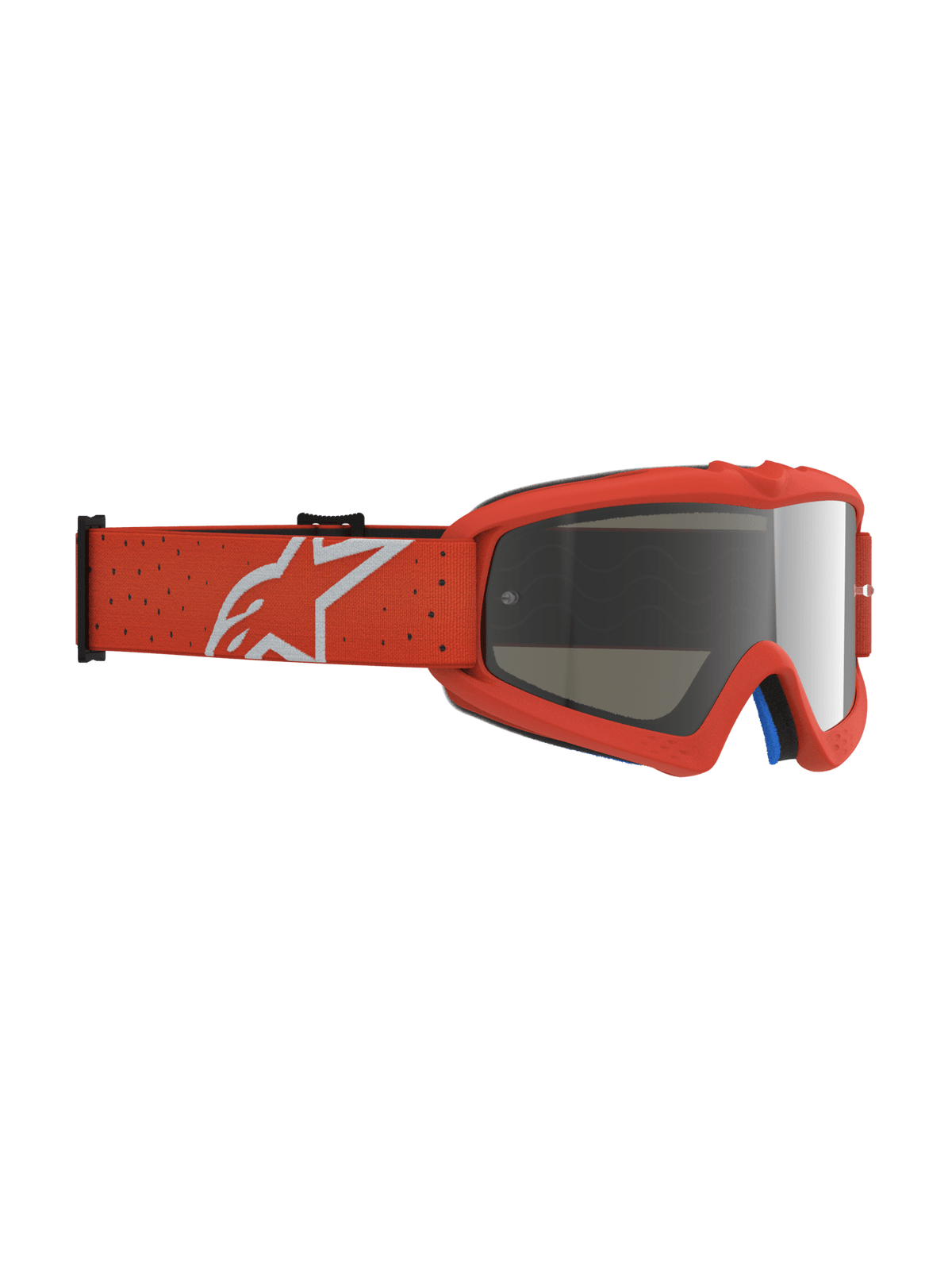 Alpinestars Lunettes de sécurité Vision Vesta pour jeunes Orange et Argent, Miroir Argent - MxProStoreParts