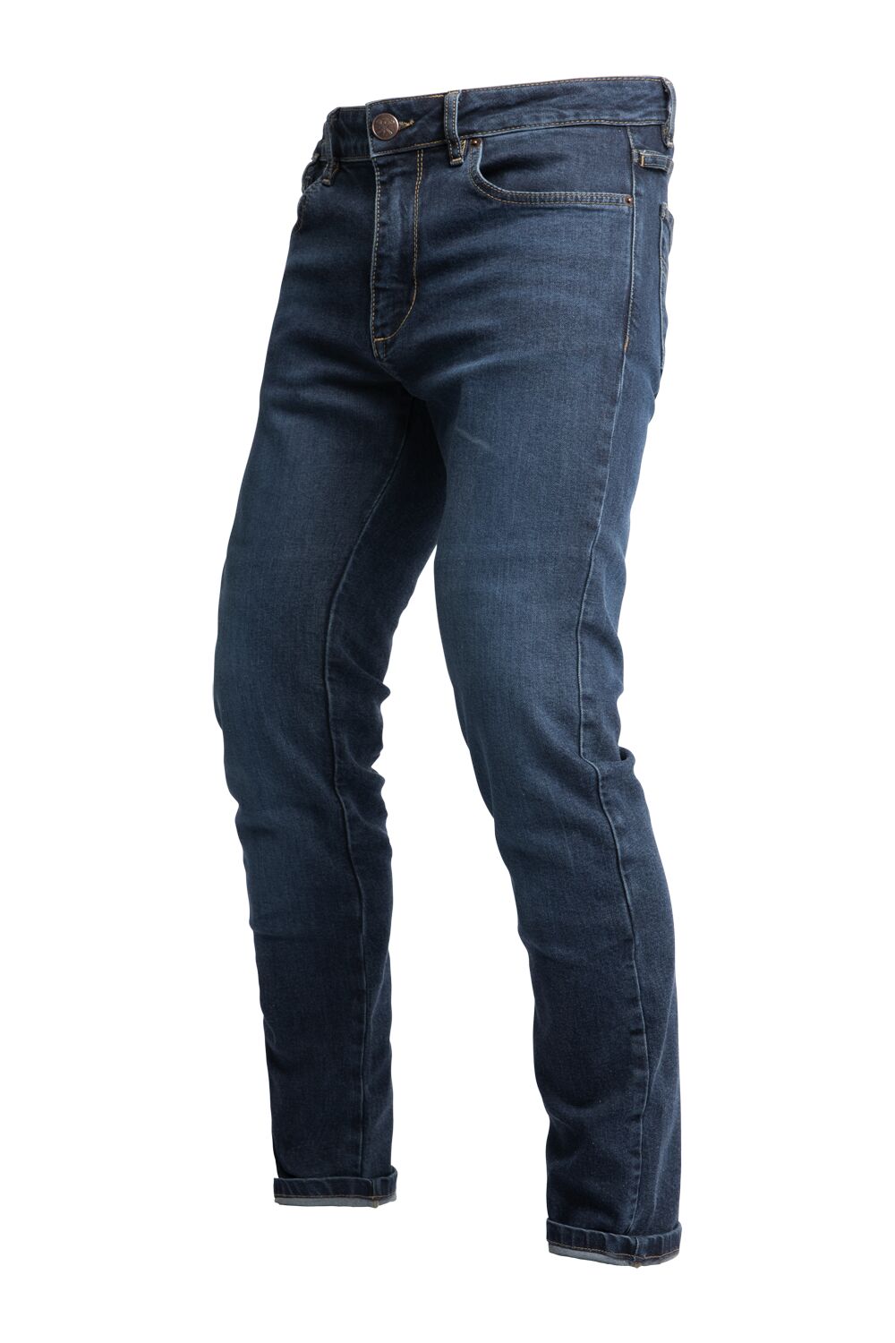 JOHN DOE Pioneer Mono herenmotorbroek indigo – maat 38/34