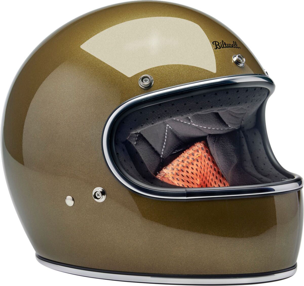 BILTWELL Gringo integraalhelm Ugly Gold — maat S - MxProStoreParts