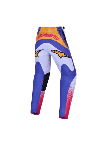 Pantalón Fluid Drag Infantil Lila Claro Azul Iris Dorado - MxProStoreParts