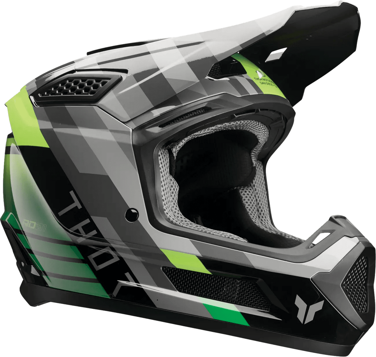 THOR Fleet Camber casque cross – Noir/Vert - MxProStoreParts