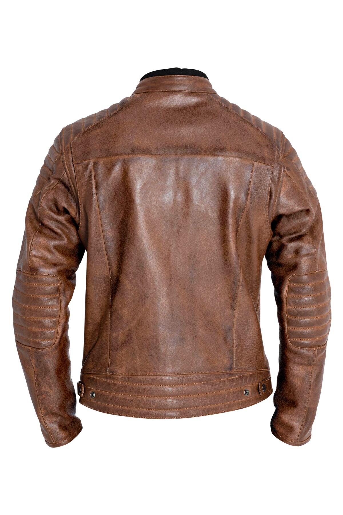 JOHN DOE Dexter leren herenjas bruin 3XL