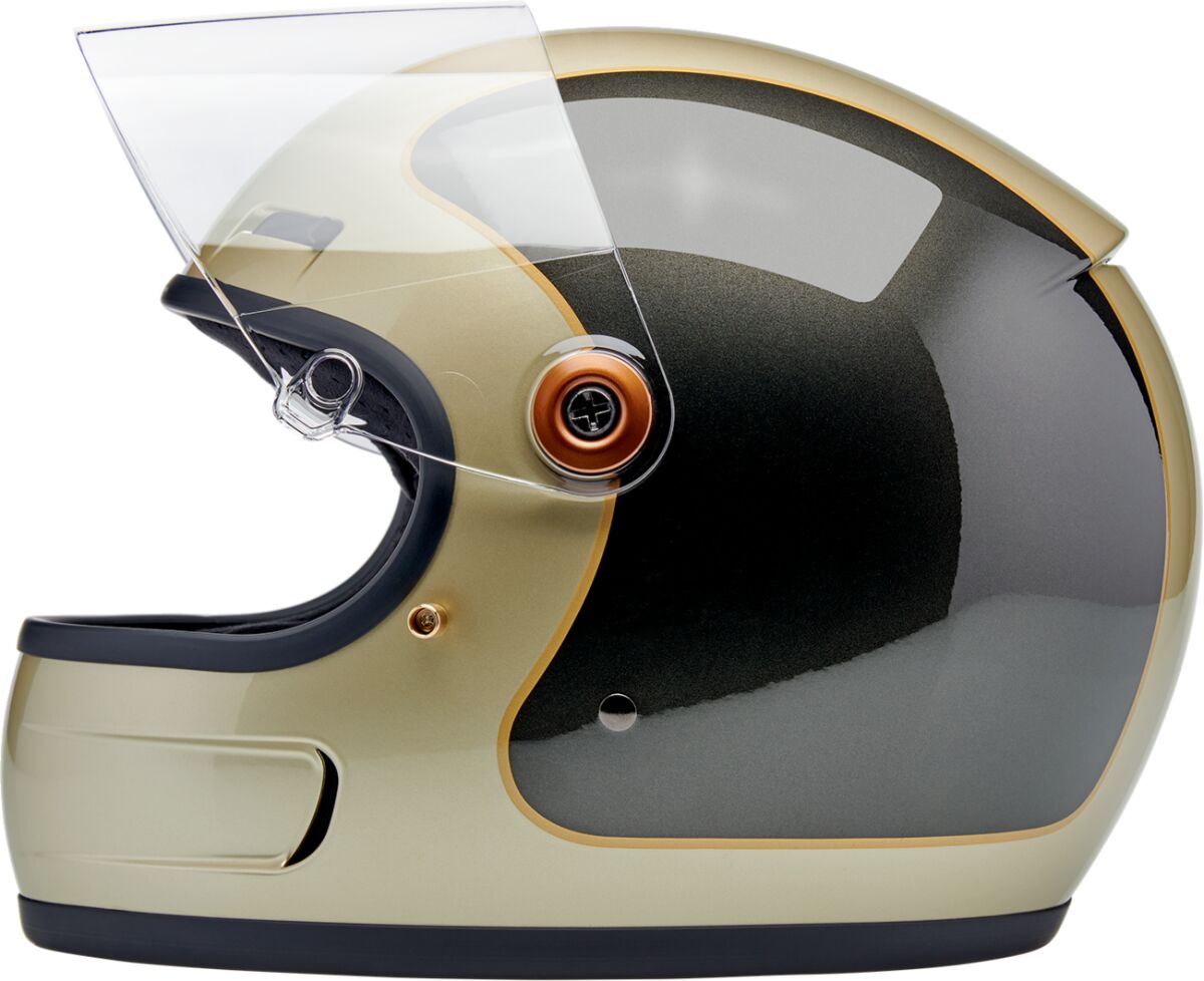 BILTWELL Gringo SV integraalhelm Champagne/Charcoal — maat L - MxProStoreParts
