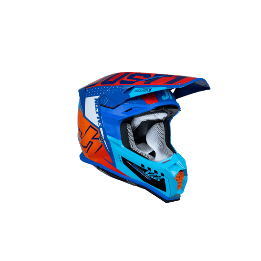 Just1 Casque J-22 F Falcon Orange/Bleu