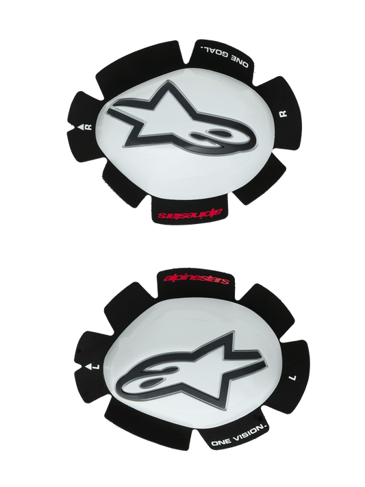 Alpinestars GP Tech Knee Slider White/Black – 6400126-21