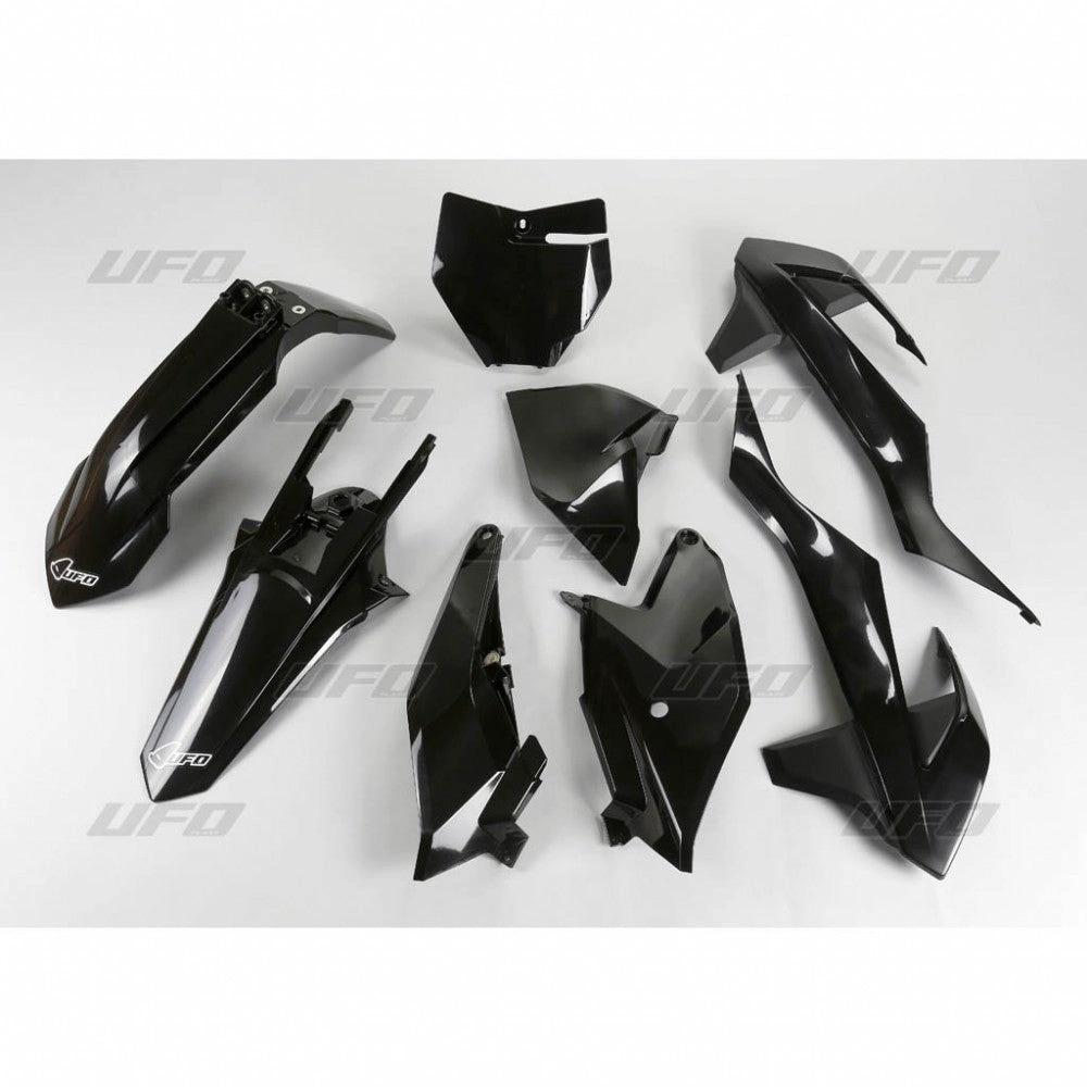 UFO kit de plastique 5 pièces KTM SX85 18-24 Noir 001 - MxProStoreParts