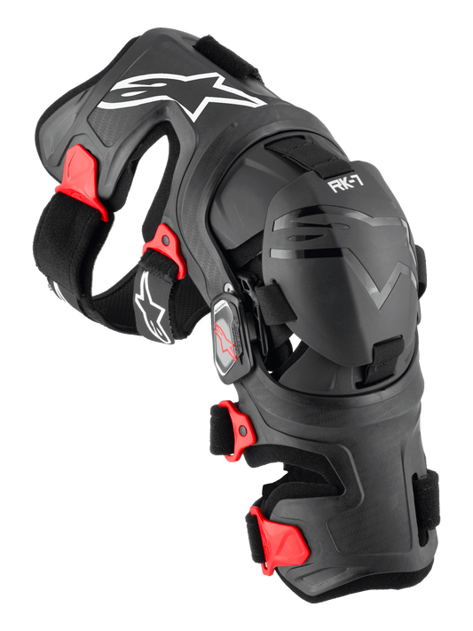 Alpinestars RK-7 Plasma Off-Road Adjustable Knee Brace Black Red
