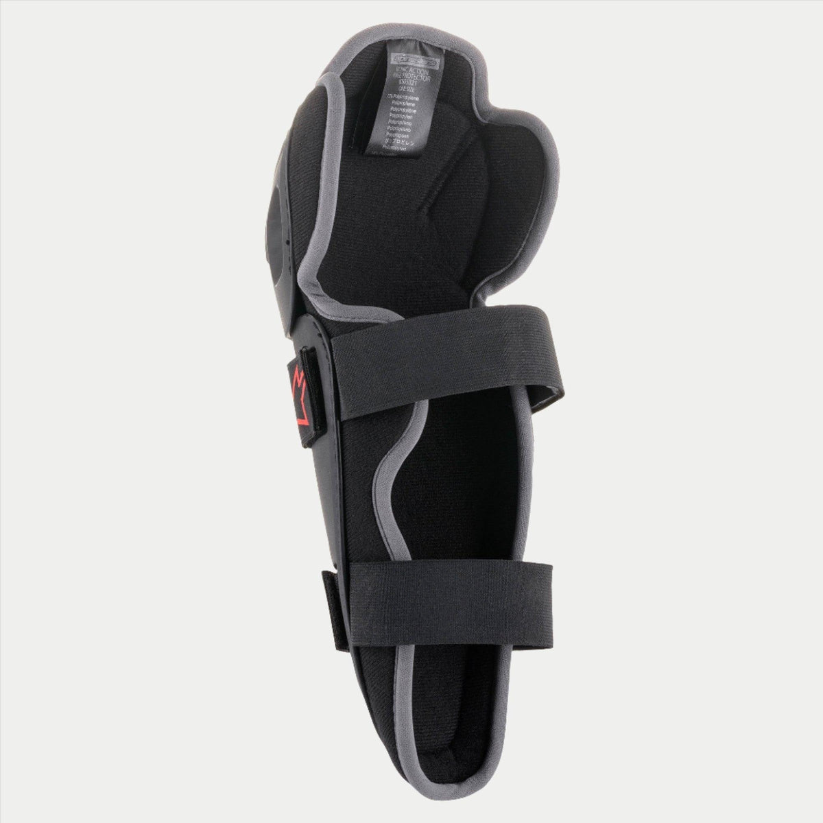 Protège-genoux Jeunes Asymétriques Alpinestars Bionic Action Noir Rouge - MxProStoreParts
