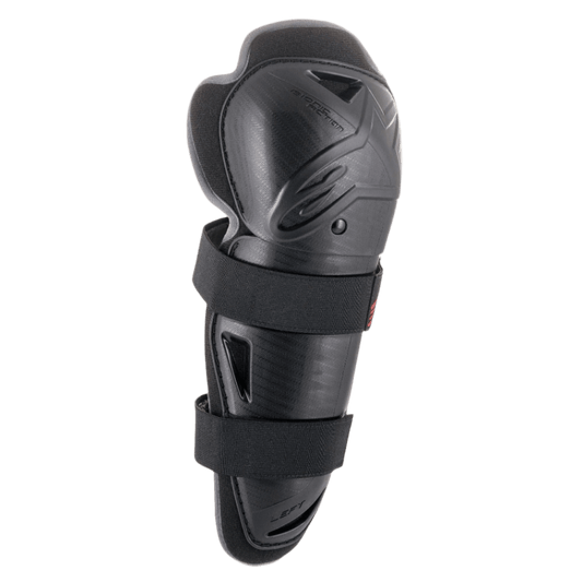 Protège-genoux Jeunes Asymétriques Alpinestars Bionic Action Noir Rouge