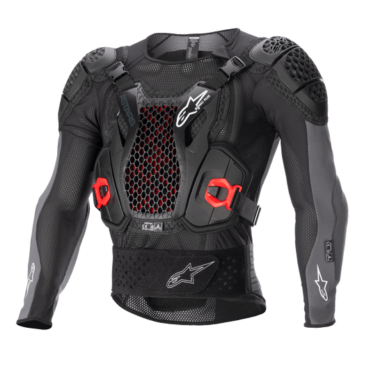 Alpinestars Bionic Plus V2 Veste de Protection Noir Anthracite Rouge