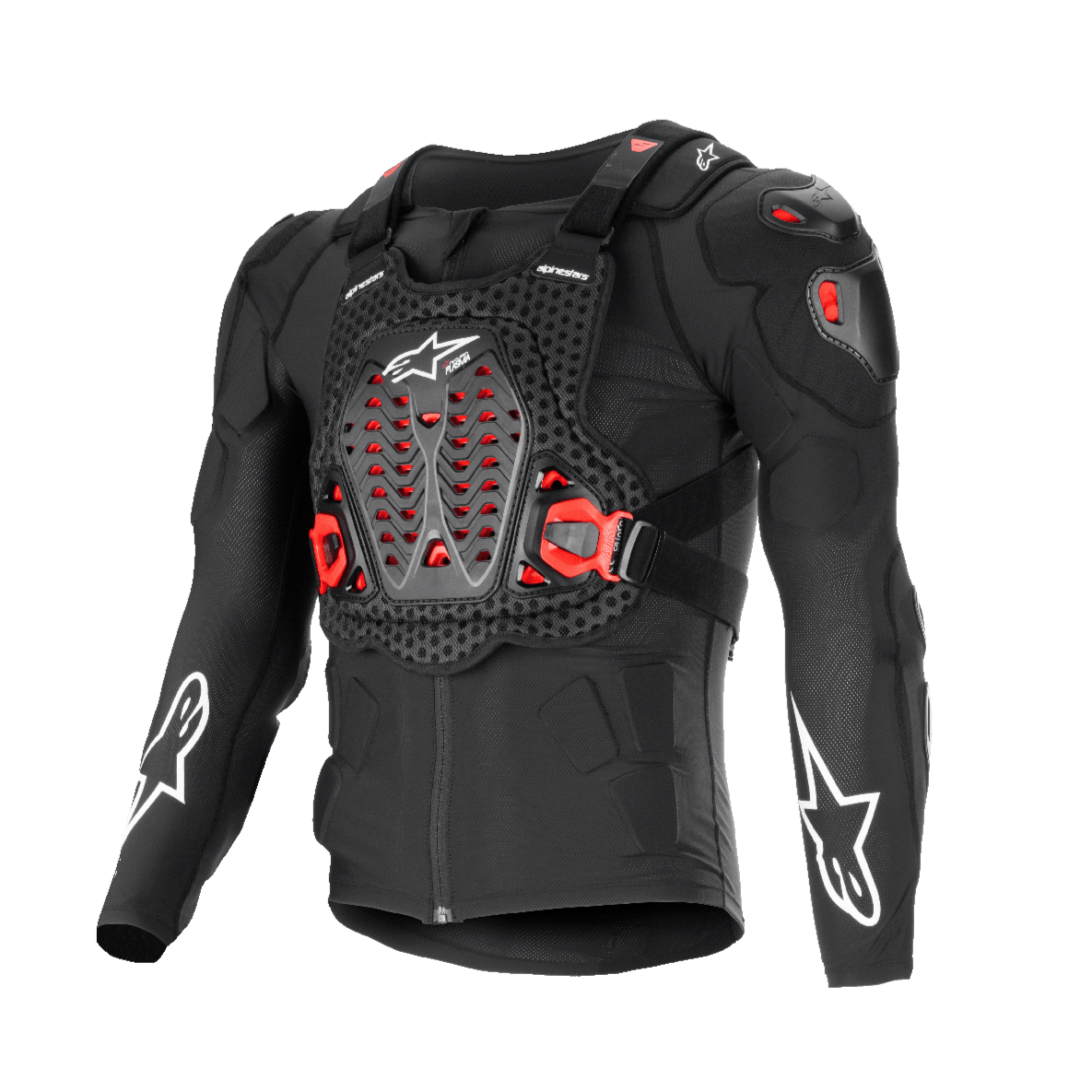 Alpinestars Bionic XTR Nucleon PLASMA Protective Jacket Black Red White - MxProStoreParts