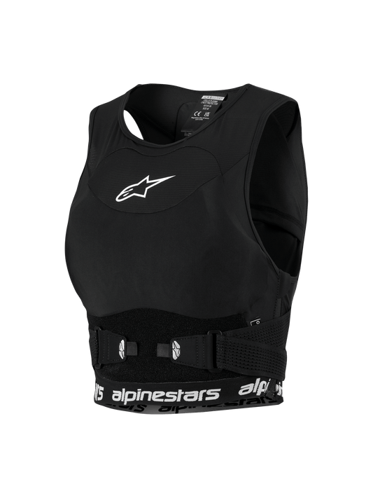 Alpinestars Stella Plasma Protecteur de Poitrine Soft-Touch pour Femmes Noir et Blanc