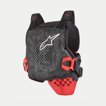 Alpinestars Bionic Tech Veste de protection pour jeunes Noir Blanc Rouge - MxProStoreParts