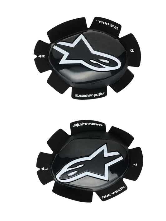 Alpinestars GP Plus Knee Slider Black/White – 6400226-12