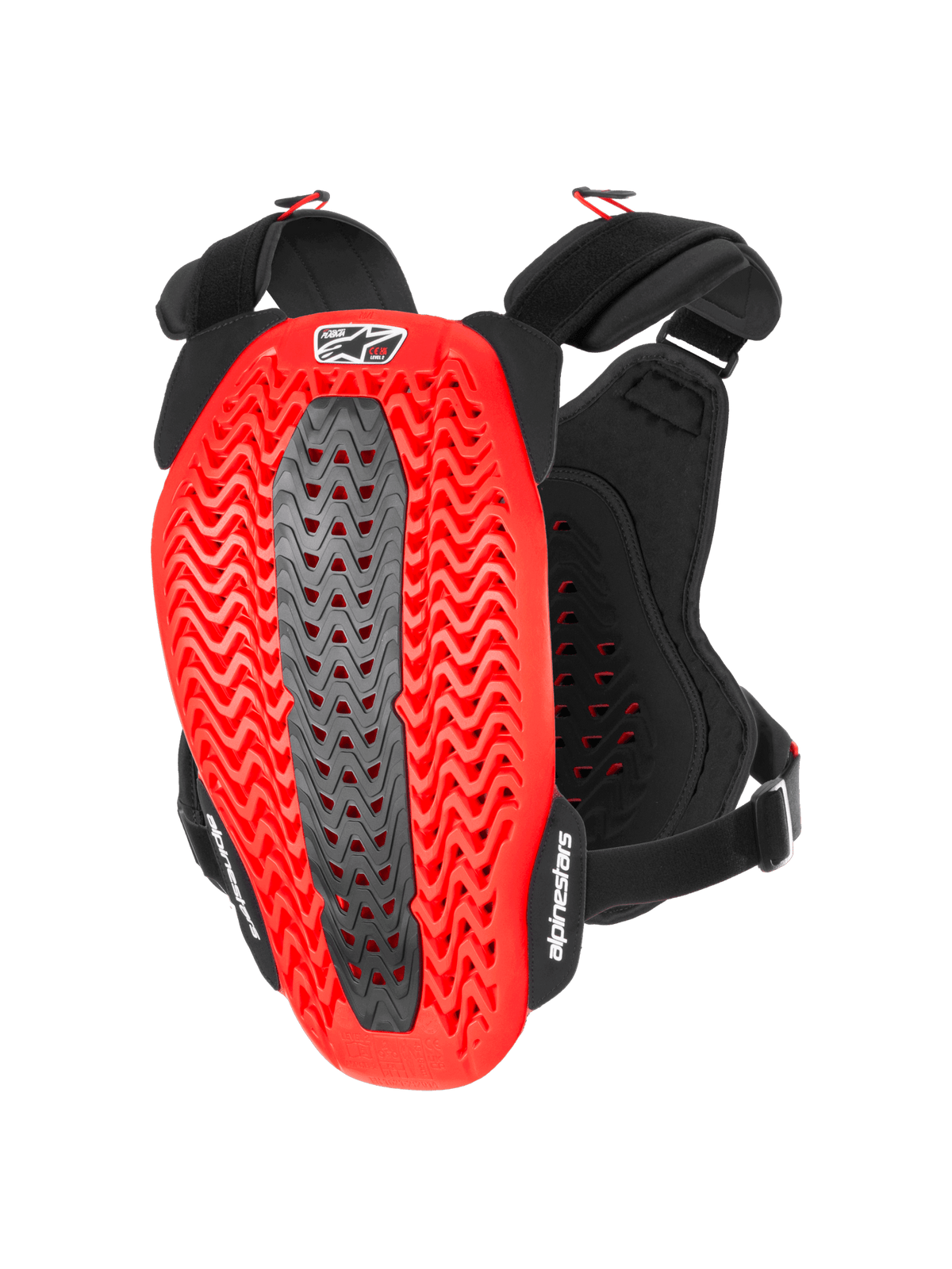 Alpinestars Protector de pecho A-5 Plasma Negro Rojo Blanco - MxProStoreParts