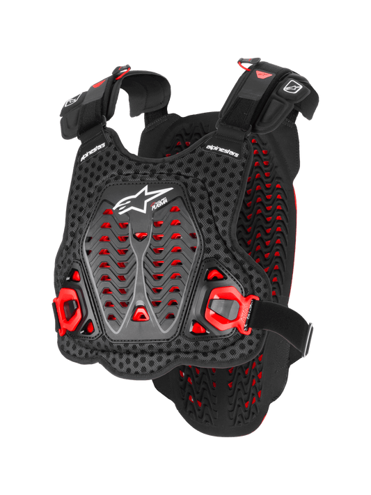 Alpinestars A-5 Plasma Protecteur de poitrine Noir Rouge Blanc